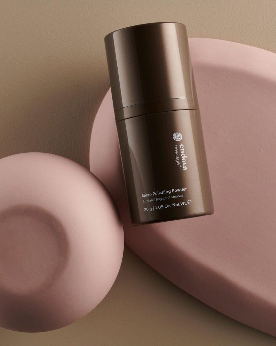 Endota New Age Micro Polishing Powder 30 G, a Gentle Exfoliating Powder to Resurface Radiant Skin. image number 2
