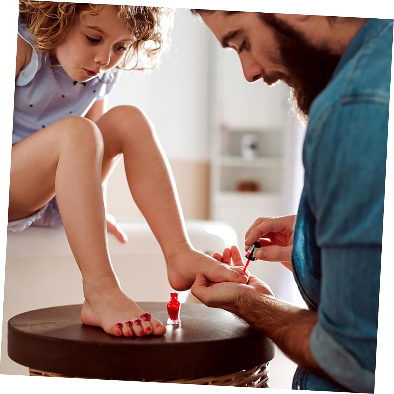 HAPINARY Silicone Toe Separators for Pedicure Nail Art Soft Toe Protectors Bunion Relief Corns Calluses Care Pentagram Design Suitable for Women and Home Salon Use image number 4