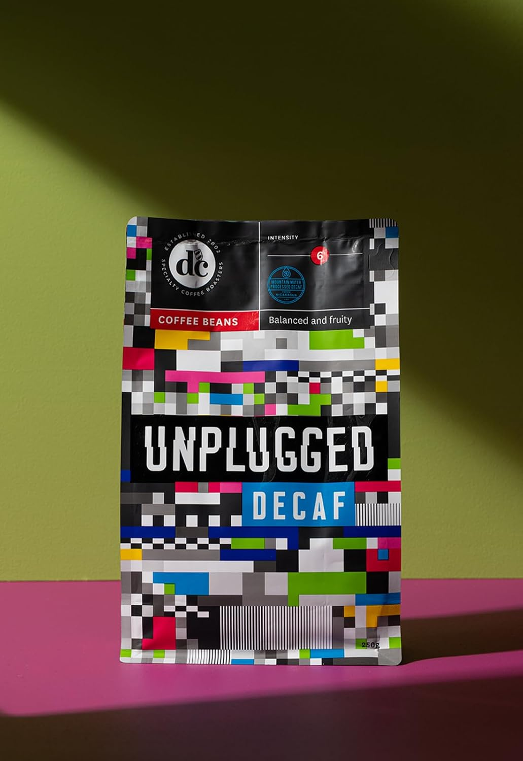 Dc Coffee Unplugged Decaf Coffee - Stone Fruit, Caramel and Almond - an Exceptional Experience and a Flavorful Escape without Caffeine - (Ground Coffee Beans, 250G) image number 2