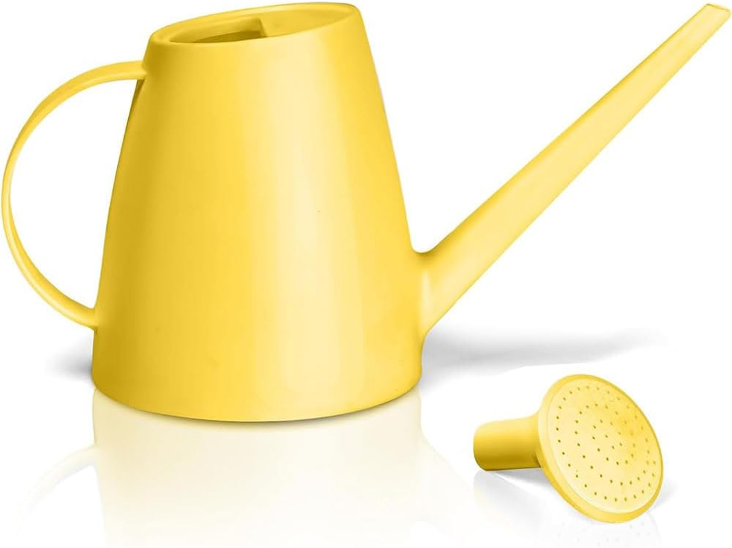 Watering Can with Long Spout & Removable Nozzle &ndash; 1.8L / 0.5 Gallon Plastic Indoor & Outdoor Watering Can for Houseplants, Flowers, Bonsai, and Garden Use image number 2