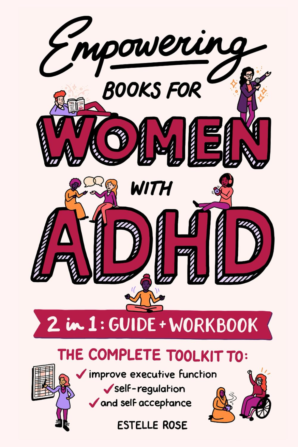 Empowering Books for Women with ADHD: 2 in 1: Guide & Workbook - the Complete Toolkit to Improve Executive Function, Self-Regulation, and Self-Acceptance image number 2