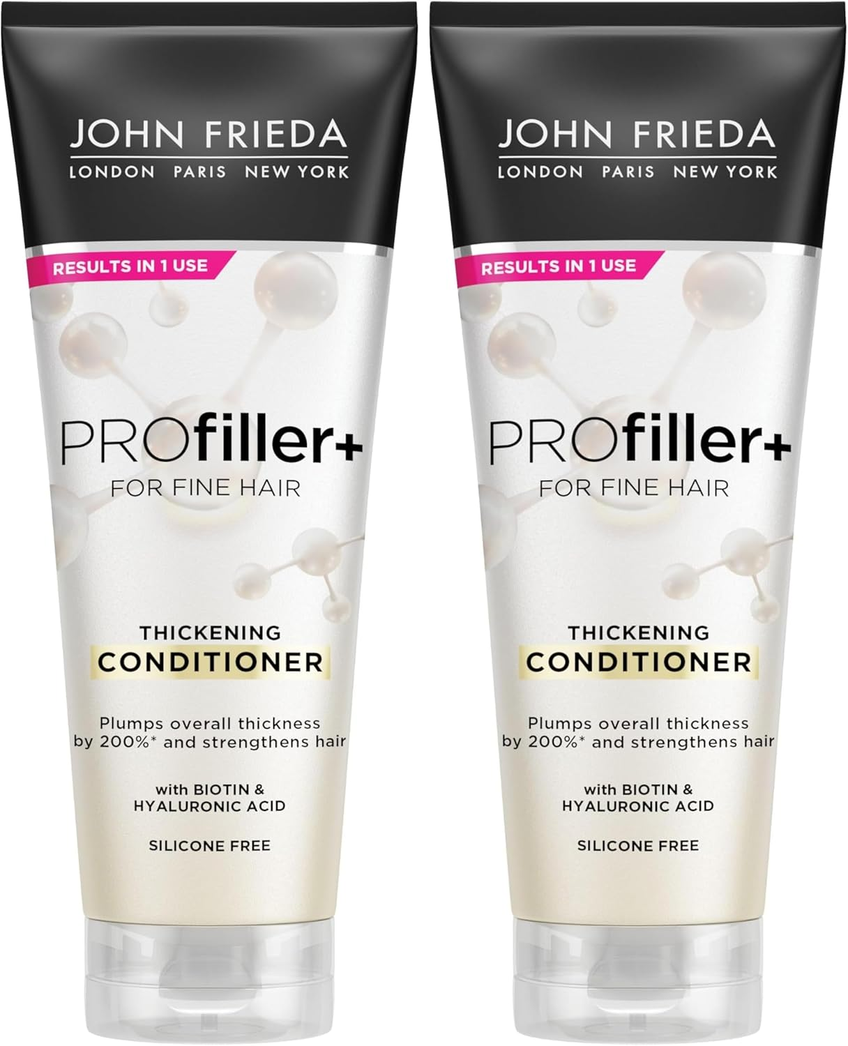 John Frieda Profiller+ Thickening Conditioner for Thin, Fine Hair (Pack of 2) image number 1