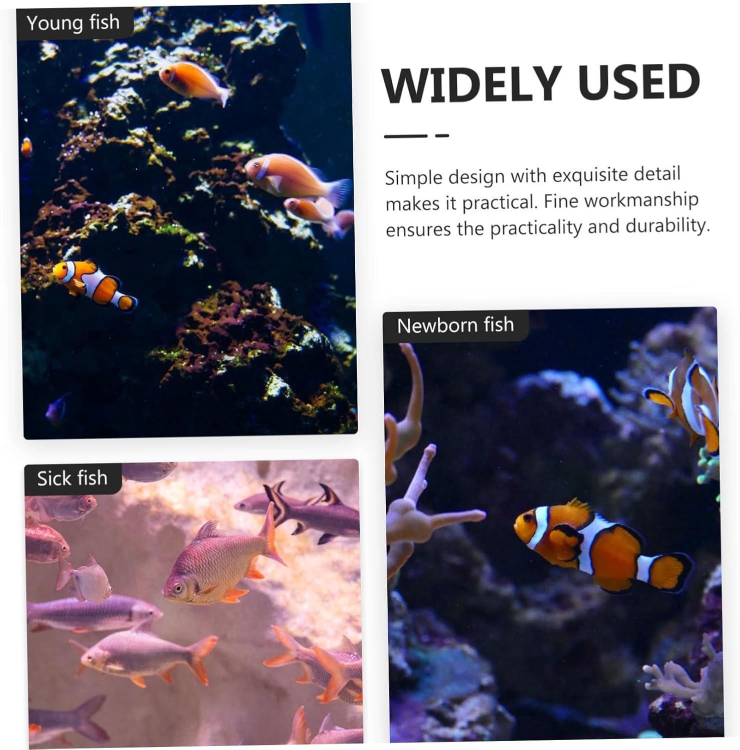 Abaodam 2Pcs Aquarium Fish Breeding Box Isolation Box with Suction Cups Large Double-Layer Hatchery Incubator for Tank Aquatic Pets Random Color image number 5