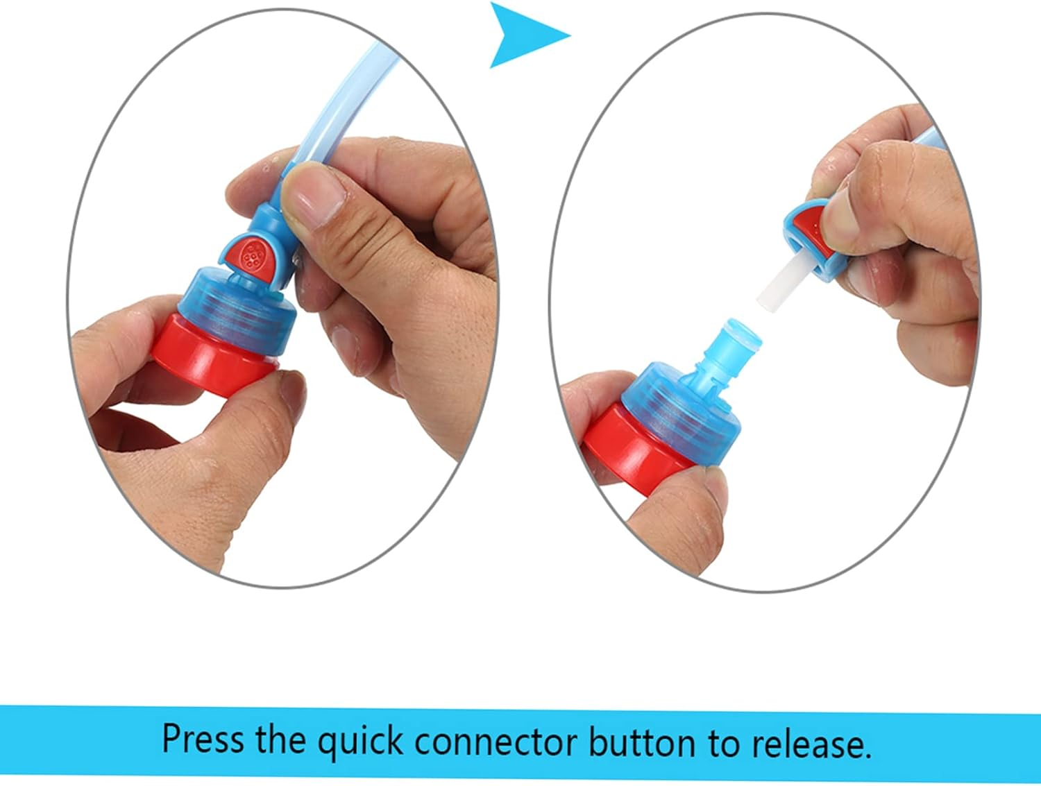 Lixada Water Bottle Drink Tube Hose Hydration Bladder Reservoir Pack Backpack System Hose Kit