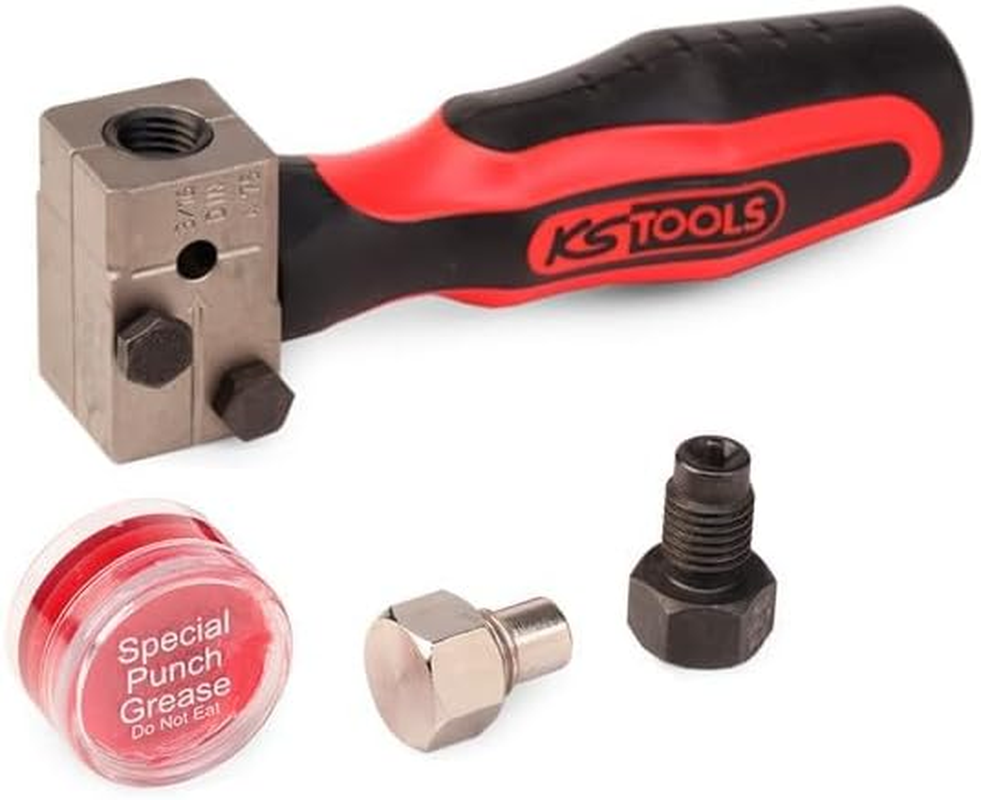 KS Tools Flarefixeco 122.1215 Universal Brake Line Flaring Tool Set 4.75 Mm