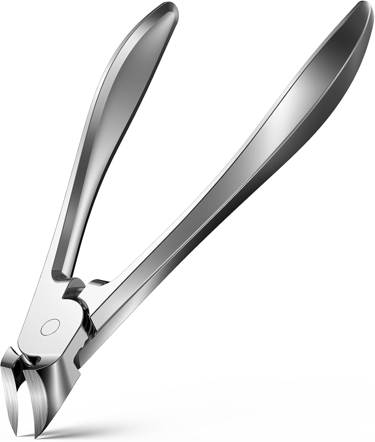 BEZOX Thick Toe Nail Clippers - Comfortable Rebound Thick Spring Toenails Clipper for Thick Nails for Seniors, Precision Fingernail Clippers for Men and Women - Black