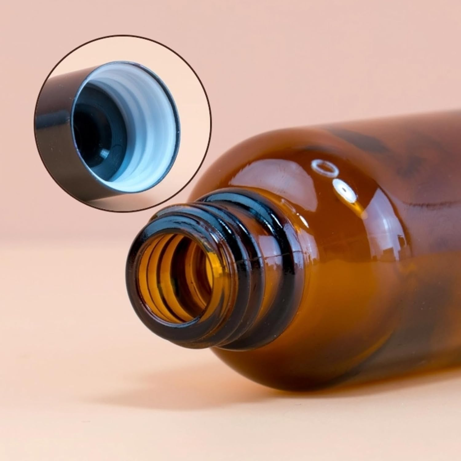 10 Pack 30Ml Amber Glass Dropper Bottles with Measured Eye Dropper - Refillable Empty Tincture Bottles for Essential Oils, Perfume Oils, Aromatherapy and Travel Use image number 5