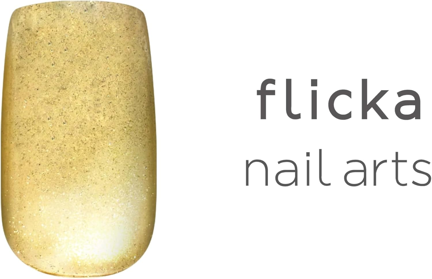 Flicka Nail Arts Fg-Mg001 Gold image number 3