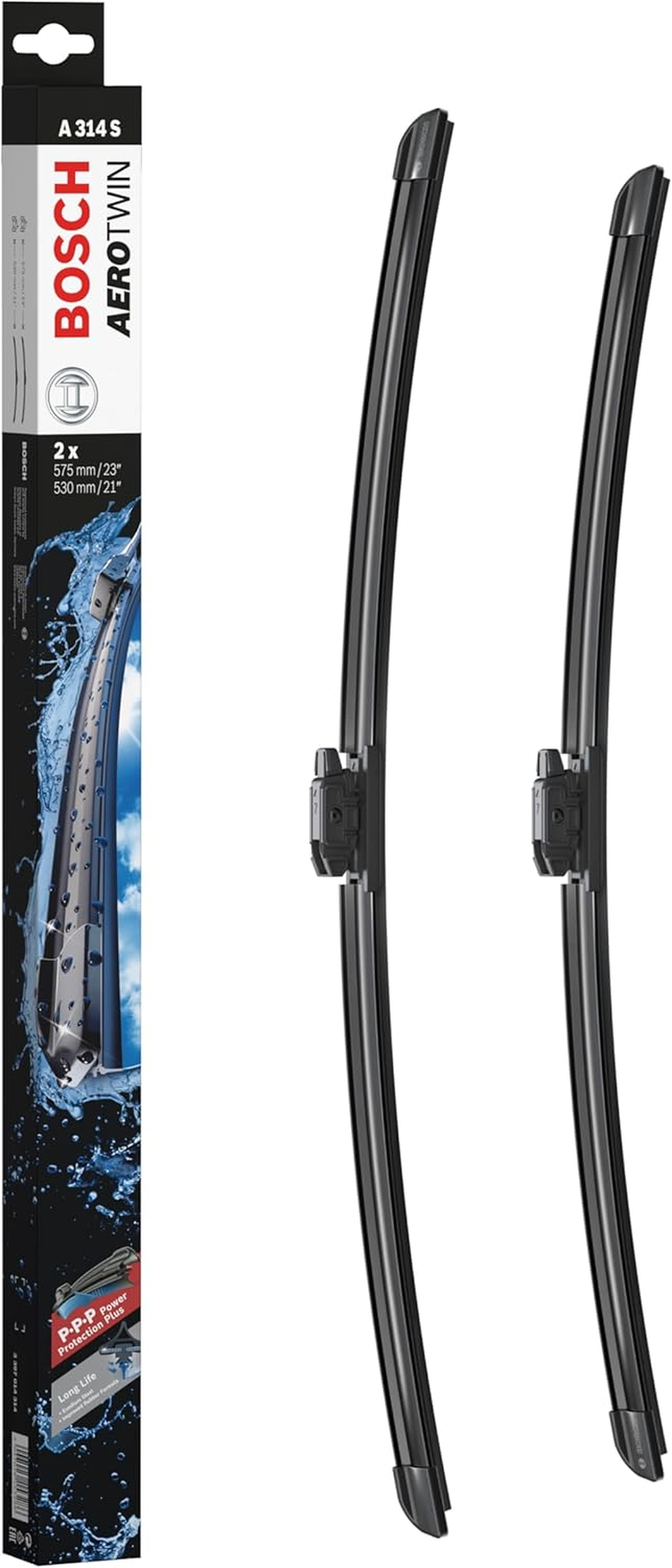 BOSCH A314S Aerotwin Windshield Wiper Blade Set image number 2