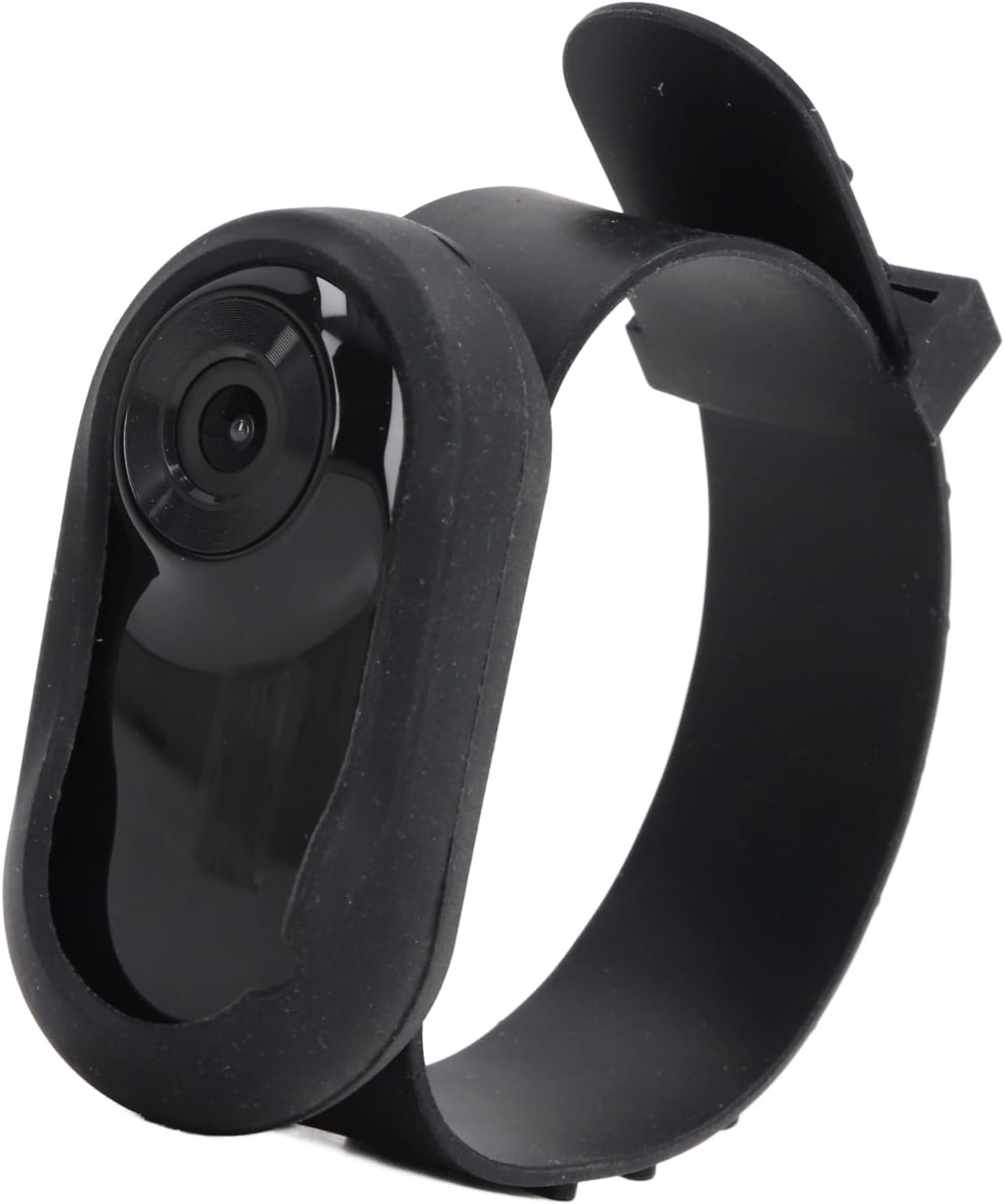 Pet Collar Camera, Full HD 4K Cat Dog Tracker Collar with 120 Degree Wide Angle, Small Dog Cat Action Camera with Video Recordings for Indoor Outdoor (Black) image number 1