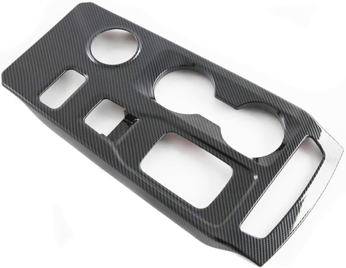 Direct Fit Carbon Fiber Center Console Cover for 2022-2024 Ford Ranger Raptor - Gear Shifter & Aux Button Protective Panel - No Drilling Required image number 2