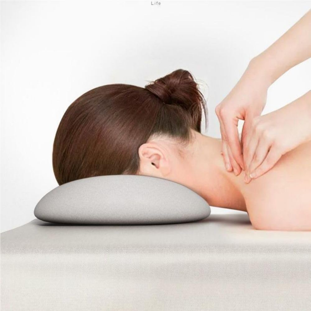 Poemtian Massage Face Cradle Cushion Memory Foam,Massage Face Cradle Cushion, Massage Head Rest for Bed, Face down Cushion image number 4