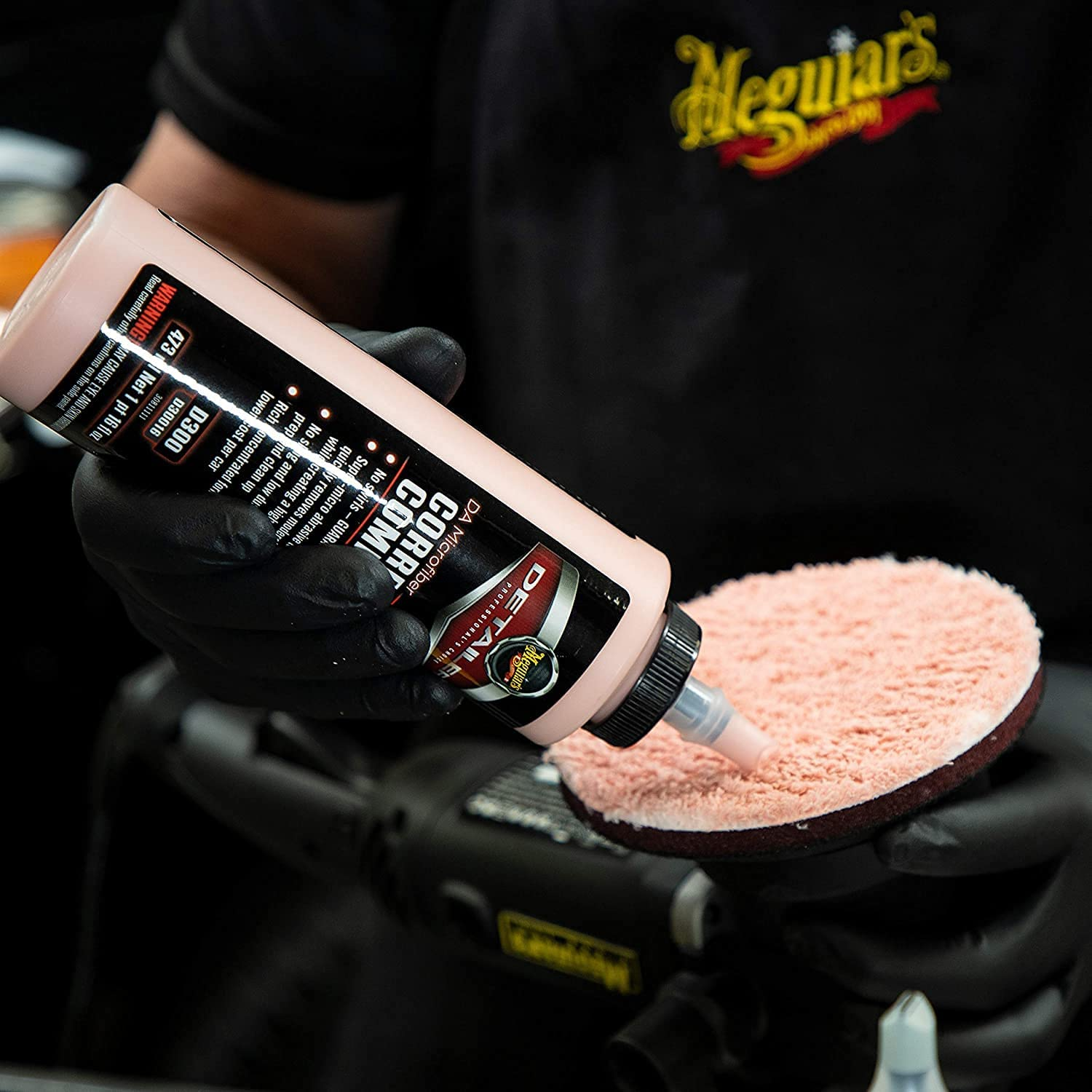 Meguiar'S DA Microfibre Correction Compound - Automobile Polishing Compound with Super Micro Abrasive Technology - Removes Moderate Defects - Gives a Swirl Free High Gloss - 473Ml image number 4