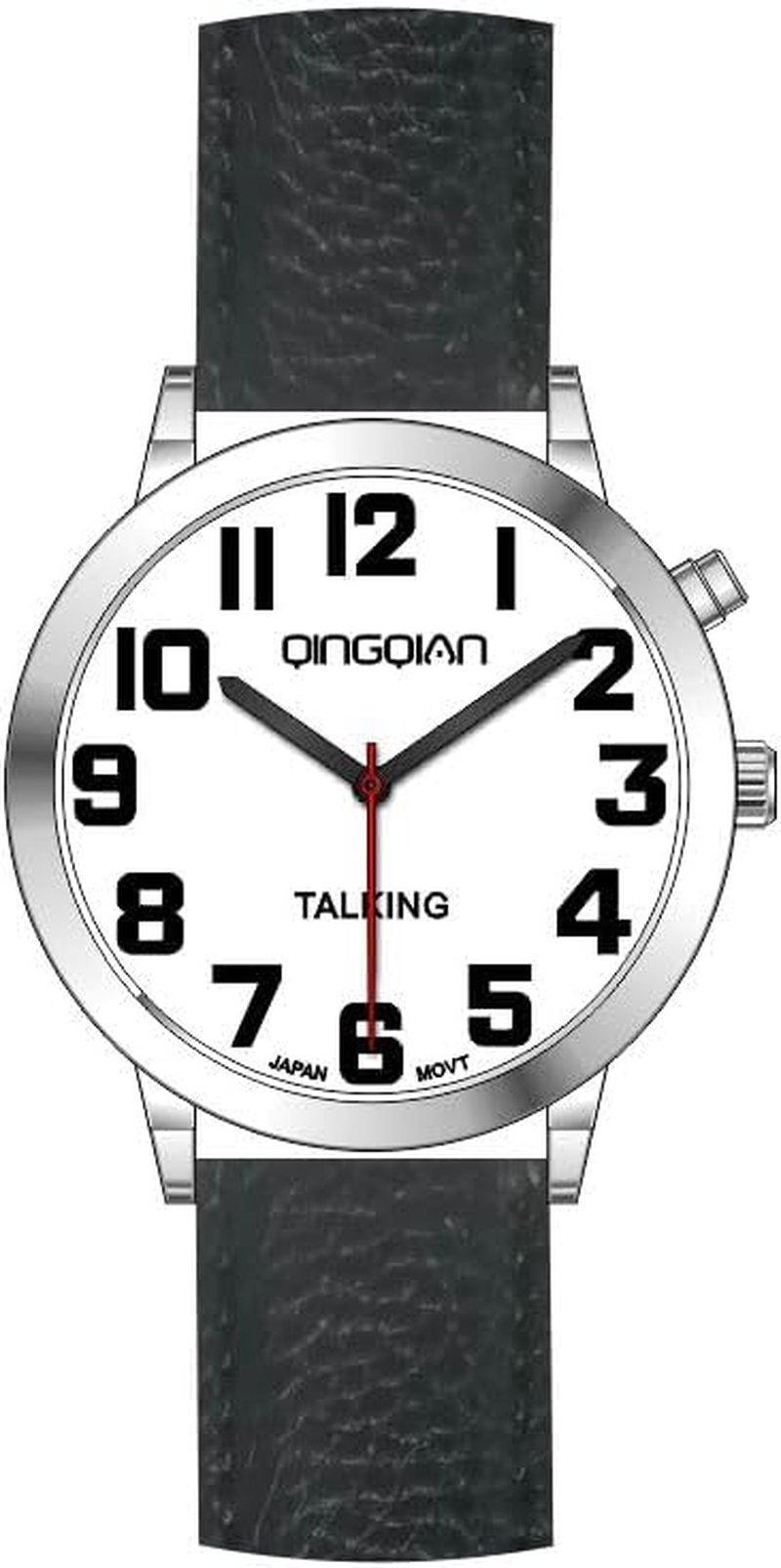 Big Talking Watch for Blind with Jumbo Numbers for Visually Impaired with Male Voice (Female) image number 4