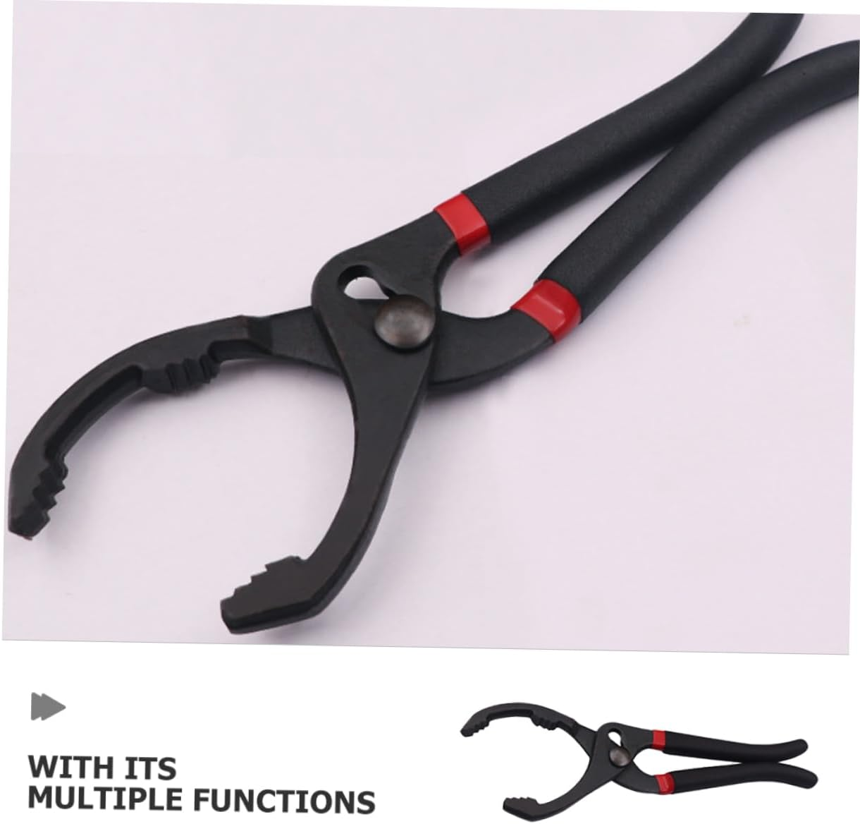 GETAJGHSD Oil Filter Wrench Tool Pliers for Automotive Maintenance Ergonomic Design for Changes Suitable for Cars and Trucks Versatile Removal Tool image number 4