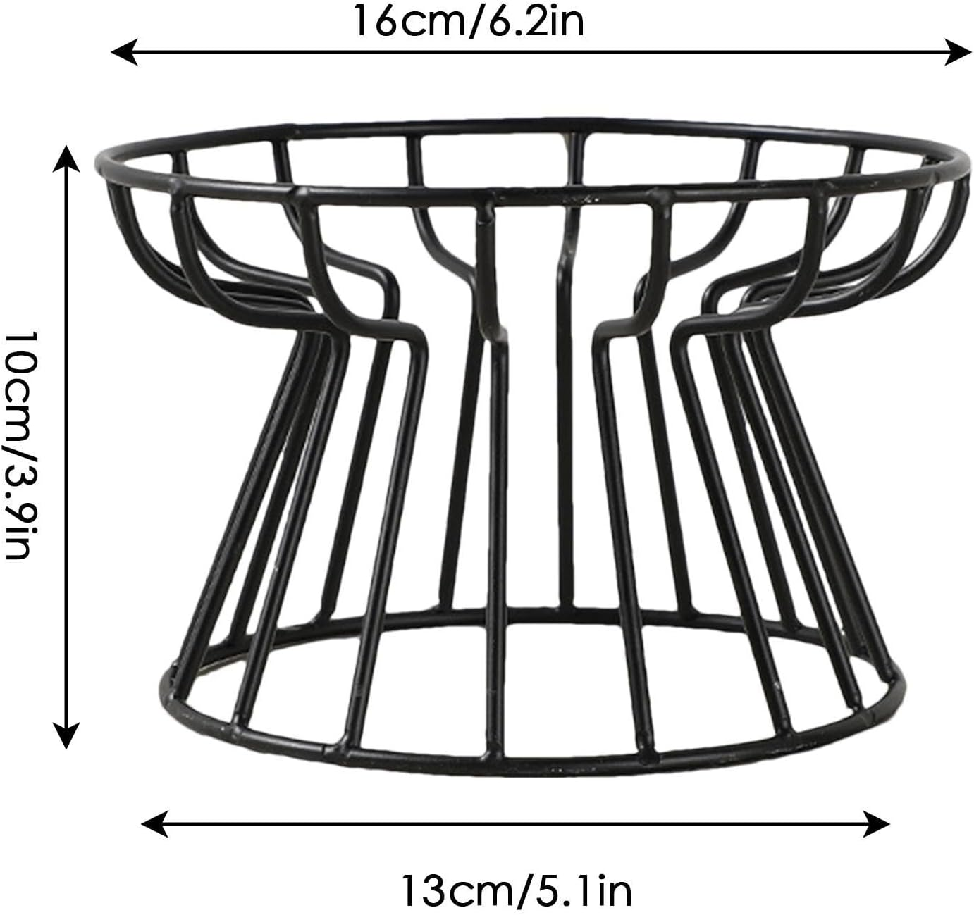 Elevated Cat Food Bowl - Ceramic Whisker Friendly Ceramic Elevated Pet Foods Bowls, Cat Bowl with Metal Stand | Kitten Dish Pet Food and Water Feeding Station for Indoor Kitty Small Dog