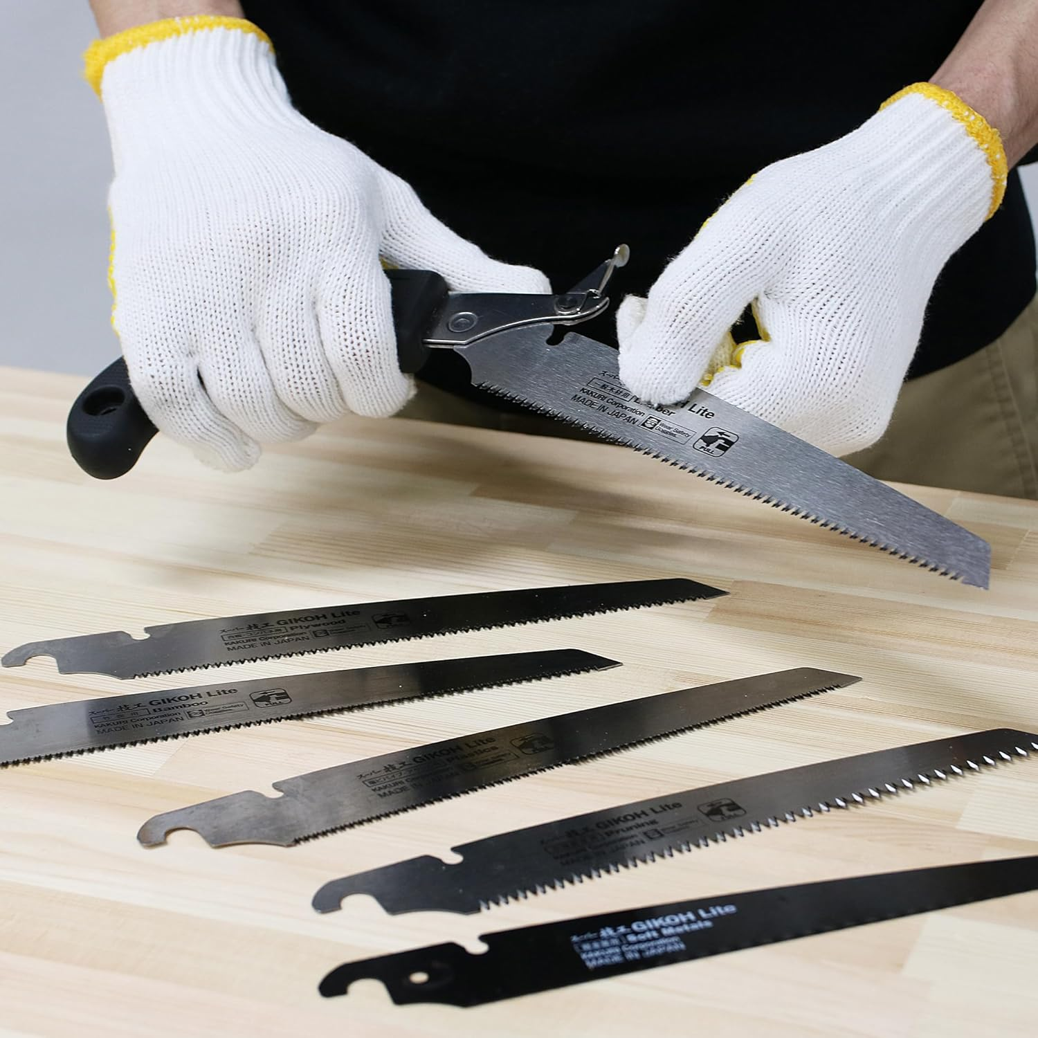 Kakuri Bamboo Saw - 8.2 Inch Blade image number 2