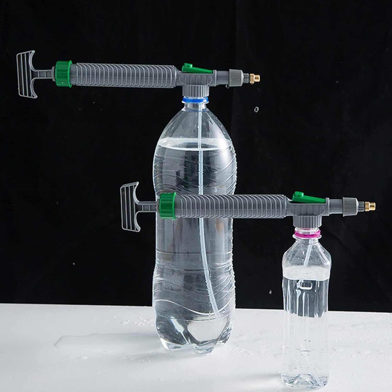 Handheld Sprayer - High Pressure Air Pump Manual Sprayer with Adjustable Nozzle - Home Lawn Garden Sprayer image number 4