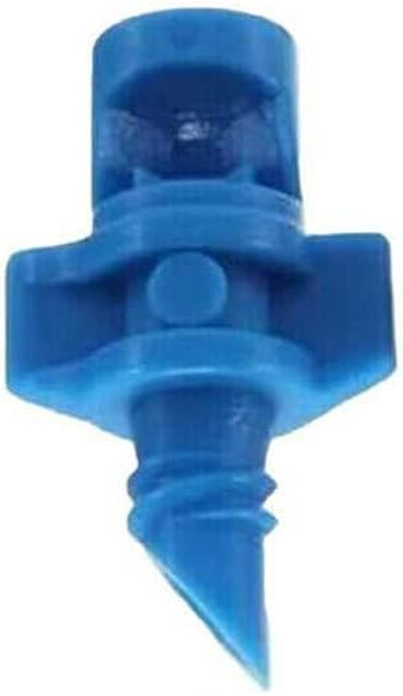 AIMALL 50PCS Micro Spray Jets 90-360D Watering Misting Nozzle Sprinkler Irrigation, Durable Plastic Misting Sprinklers, Easy Install on PVC/PPR/PE Pipes