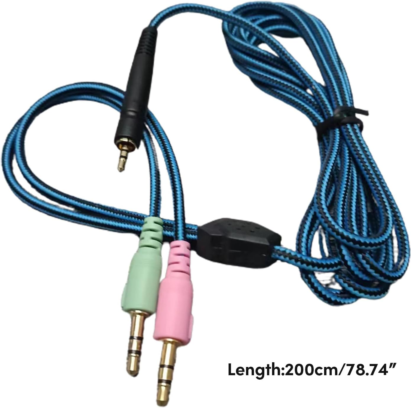 Nylon Braided UNP PC Cable for Sennheise GSP350 GSP500 GSP670 Headphone Cable Better Sound Range User Friendly image number 5