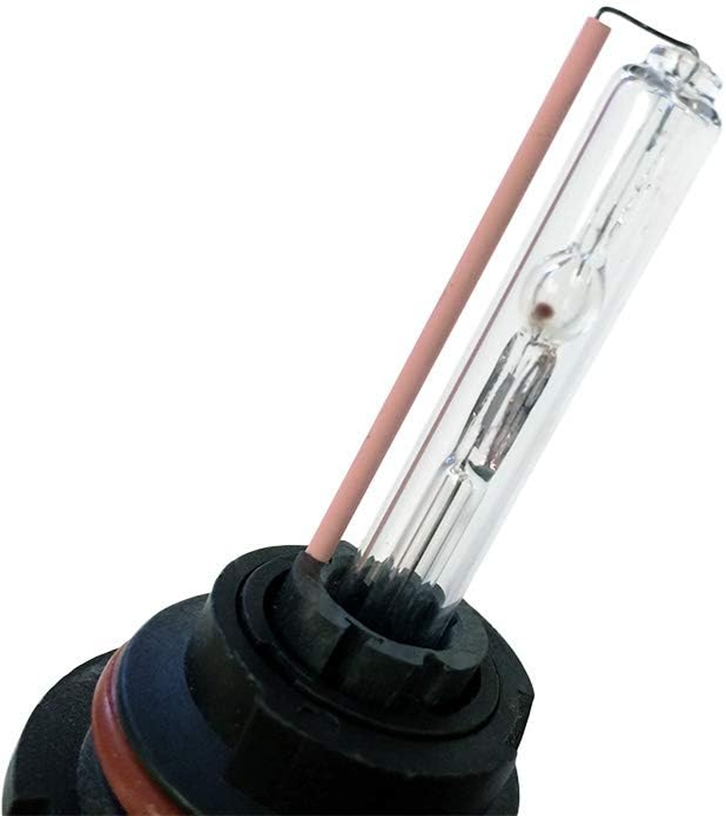 H13 9008 Bi-Xenon HID Bulbs 35W Super Bright Dual Hi/Lo Headlight Bulb Replacement, 8000K Ice Blue, Pack of 2 image number 2