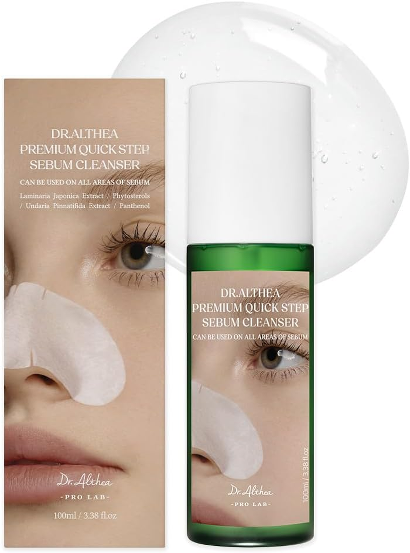 Dr.Althea Premium Quick Step Sebum Cleanser | Quick and Effective Blackhead Remover | Facial Exfoliant for Sensitive Skin | Korean Skin Care | 3.38 Fl Oz image number 1