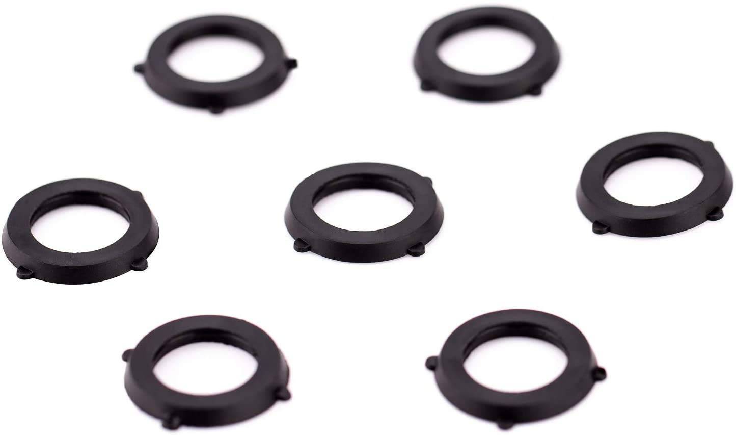 Luter Garden Hose Washers, O-Ring Rubber Washers Seals Self Locking Tabs, Pack of 30