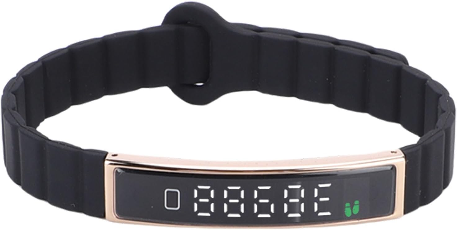 SENECESLI Smart Bracelet, Wearable Activity and Fitness Tracker Band,Support a Wide Range of Exercise Modes, Waterproofing Design,Automatic Monitoring Wearable Fitness Tracker Comes (Gold)