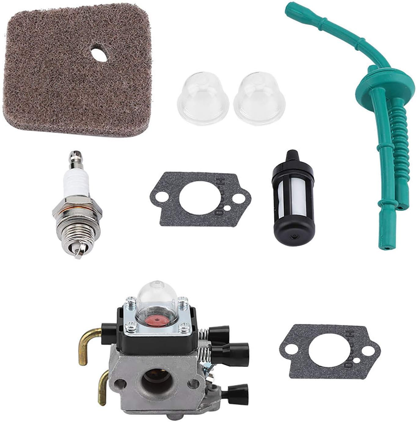 Carburetor Replacement Kit, Carburetor Carb for STIHL FS55 FS55RC FS38 KM55 HL45 KM55R image number 3
