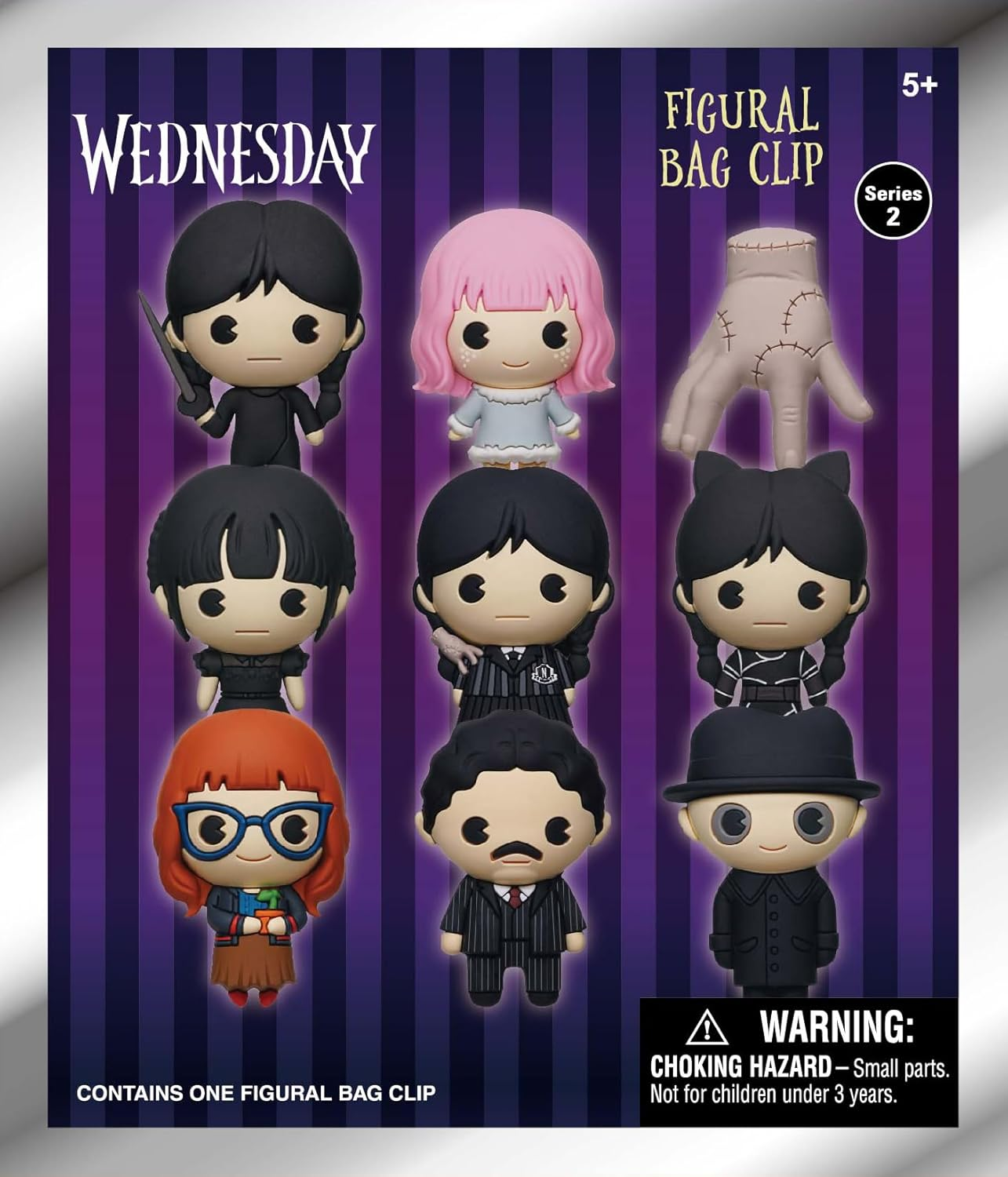 Wednesday 3D Foam Bag Clip - Series 2 image number 1