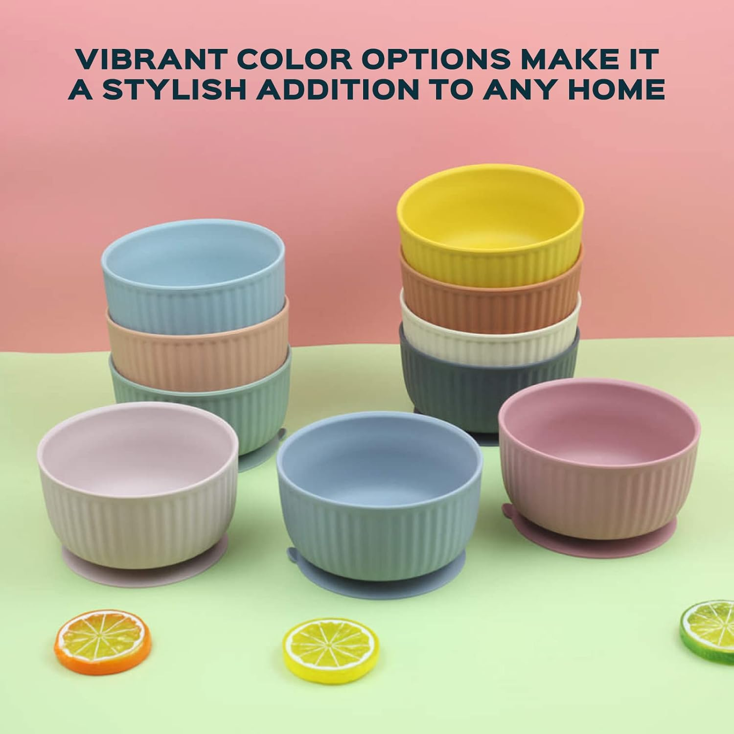 Cat Bowls with Suction Cup 13 Oz &mdash; Elevated Silicone Pet Dish with Non-Slip Bottom for Dry Food, Wet Food and Water &mdash; Silicone Water Bowl for Small Dog, Rabbit, Kittens &mdash; Microwave & Dishwasher Safe - Grafit image number 4