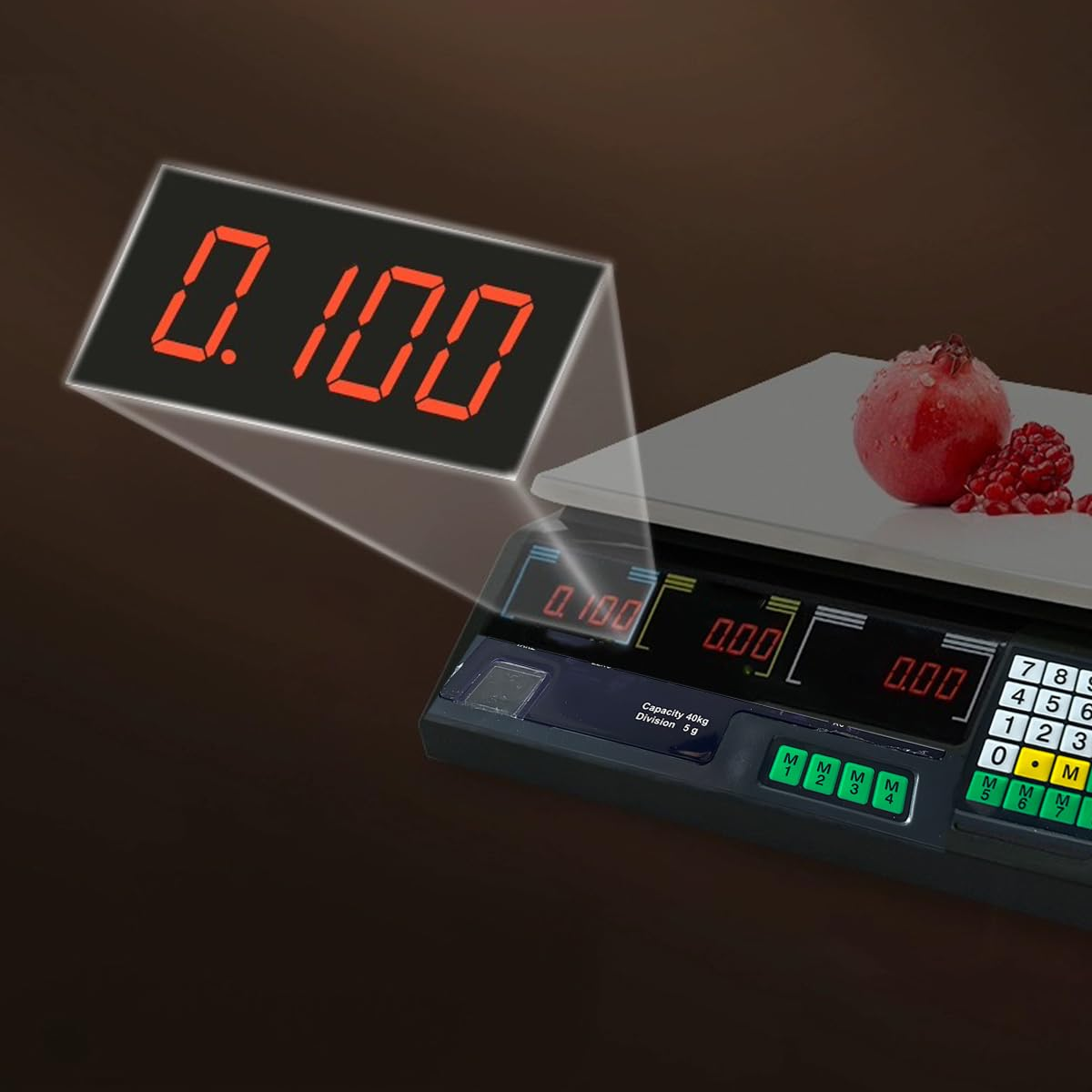 40KG Digital Kitchen Scale Electronic Scales Shop Market Commercial image number 4