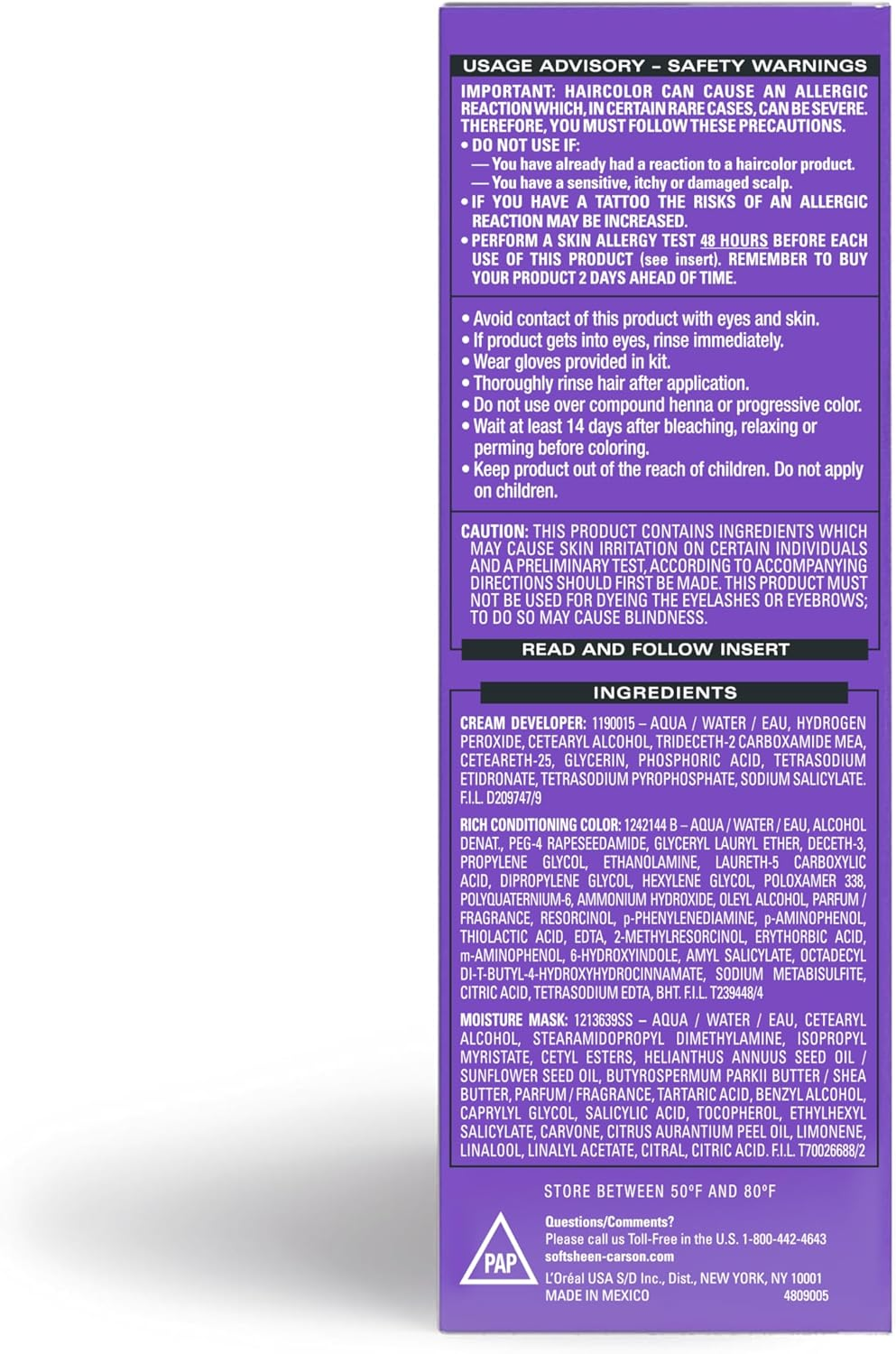 Dark and Lovely Fade Resistant Rich Conditioning Color Brown Sable - 373 Brown Sable - 373 image number 1