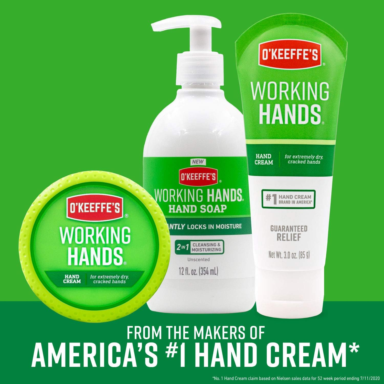 O'Keeffe'S Working Cream and Hand Soap, White image number 2
