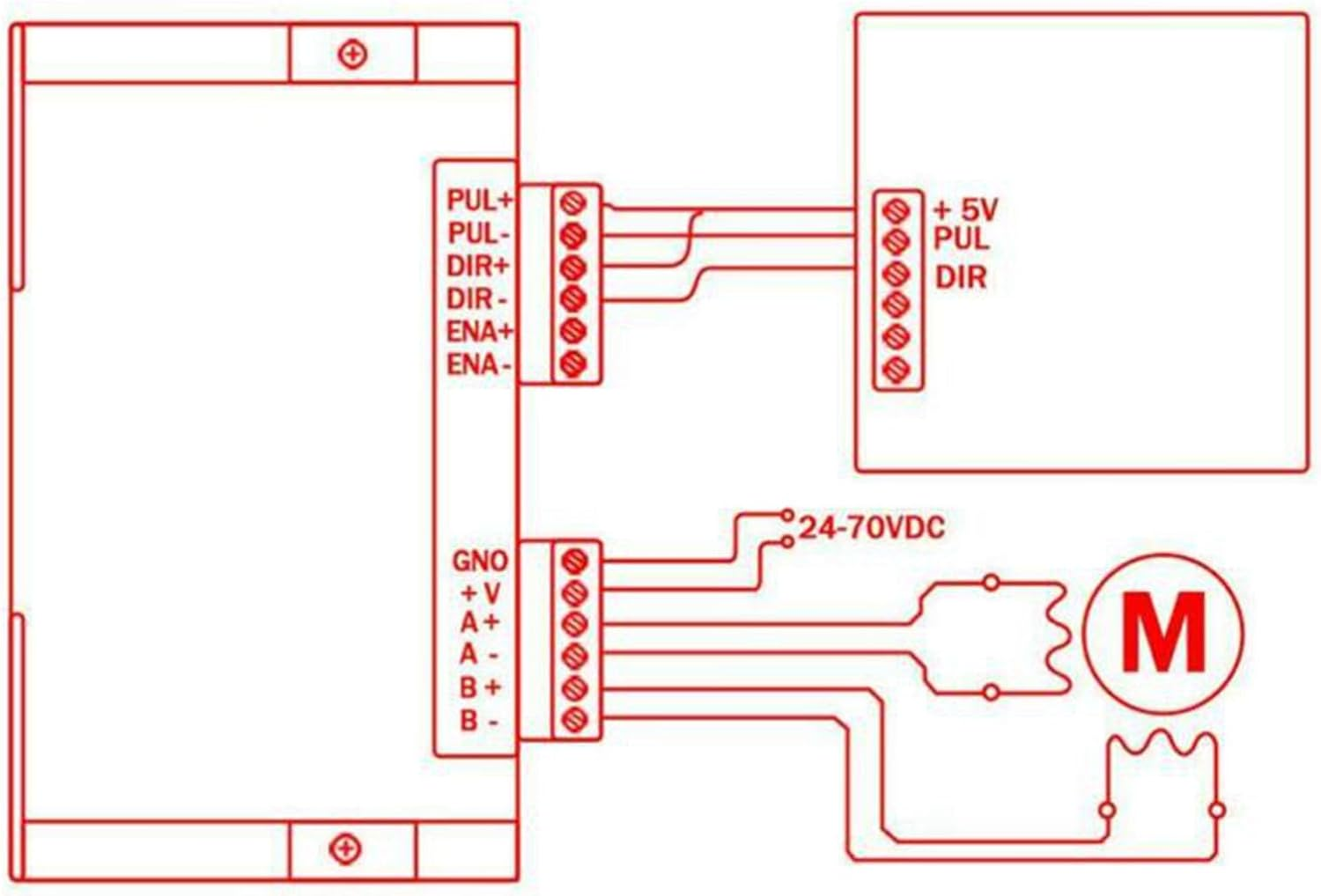 2X Digital Stepper Driver, Dm556 Motor Driver Is Suitable for Nema 23, Nema 24 and Nema34 Stepper Motors image number 1