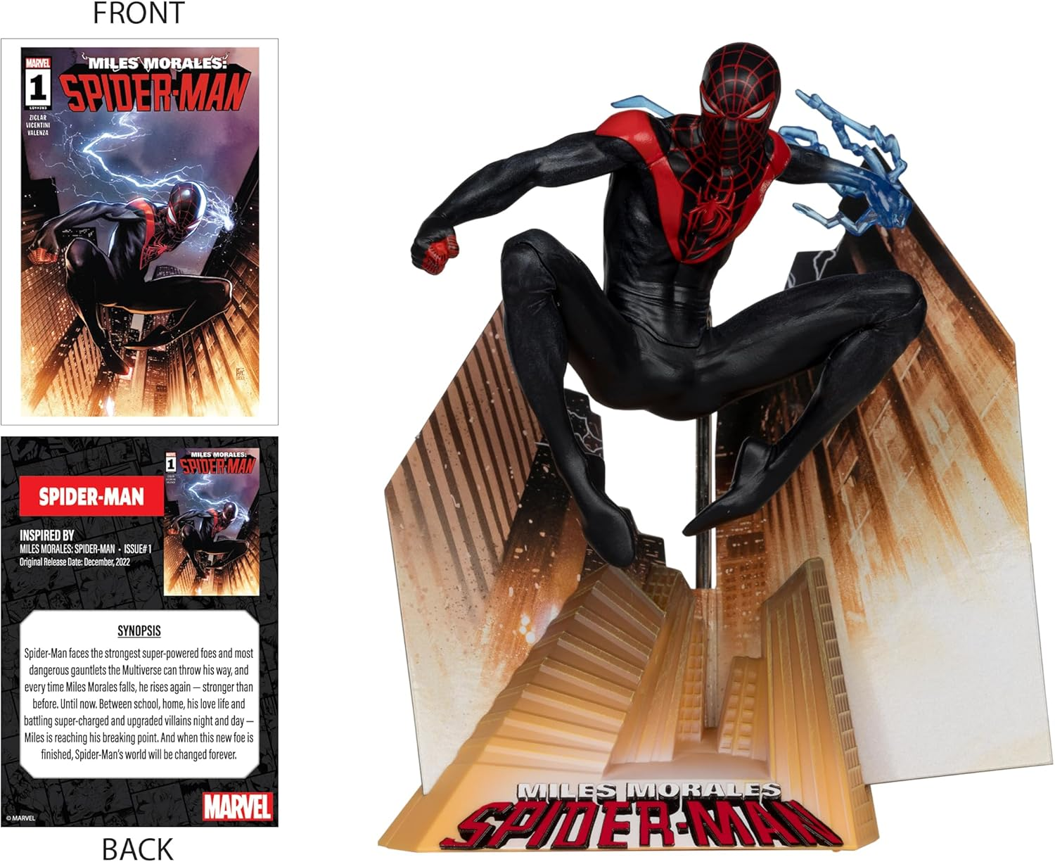 Marvel Collection 1:10Th Wv2 - Miles Morales (Miles Morales: Spider-Man #1) image number 6