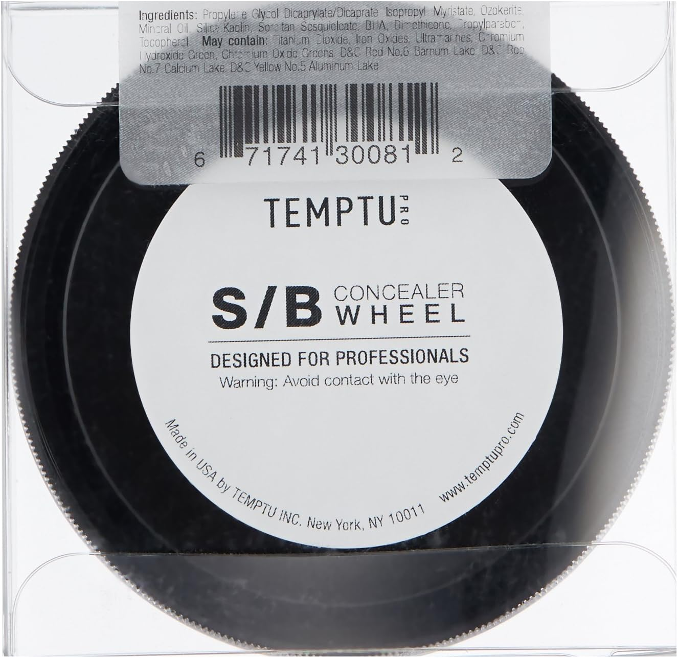TEMPTU S/B Silicone-Based Color Wheel | 5 Shades for Weightless Coverage, Perfect and Even Out | Multi-Use, Can Be Applied with Brush, Sponge, or Fingertips image number 1