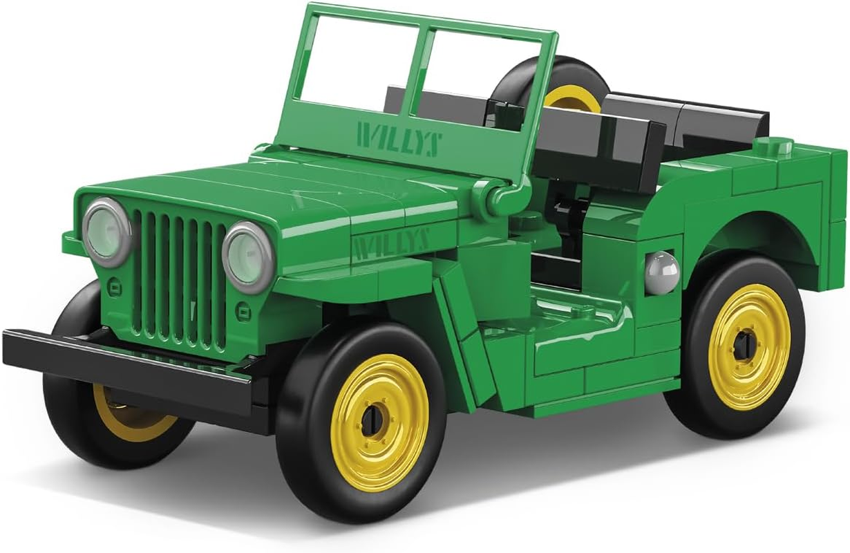 COBI Jeep Willys CJ-2A (Green) image number 3