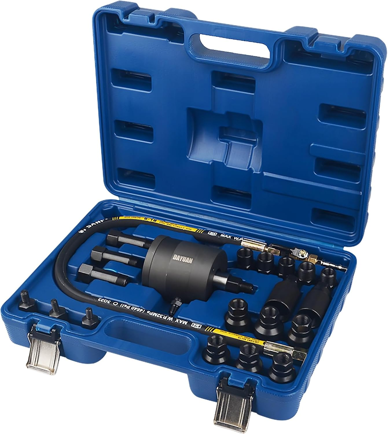 DAYUAN 21 Piece Diesel Injector Puller, Pneumatic Injector Puller with Adapter, Compressed Air Injectors Extractor Tool image number 3