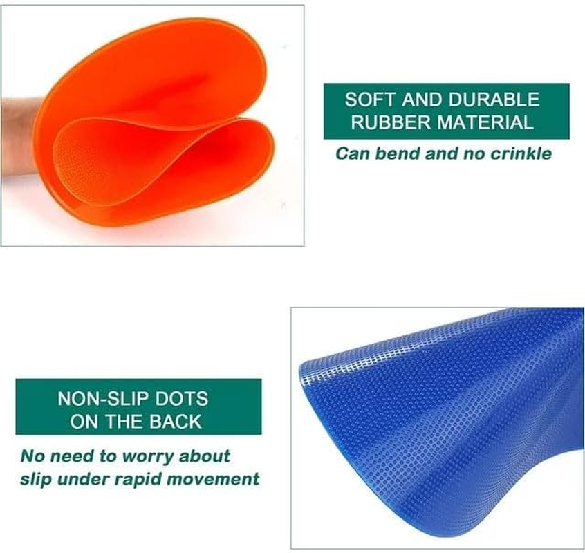 30Pcs Spot Markers 9 Inch Non Slip Agility Dots Flat Field Cones Circles Rubber Floor Dots for Sports Soccer Basketball Training, Gym Training image number 1