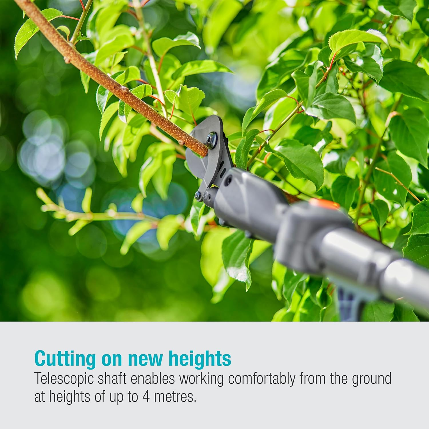 Gardena Battery Telescopic Pruning Lopper Highcut 360 Skin