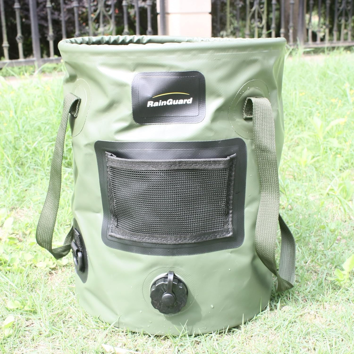 Outdoor Water Bucket Water Storage Collapsible Bucket, 25L Folding Water Bucket, with Handle Portable Wash Basin for Camping Folding Bucket Fishing Travelling Outdoor Gardening Car Washing image number 1