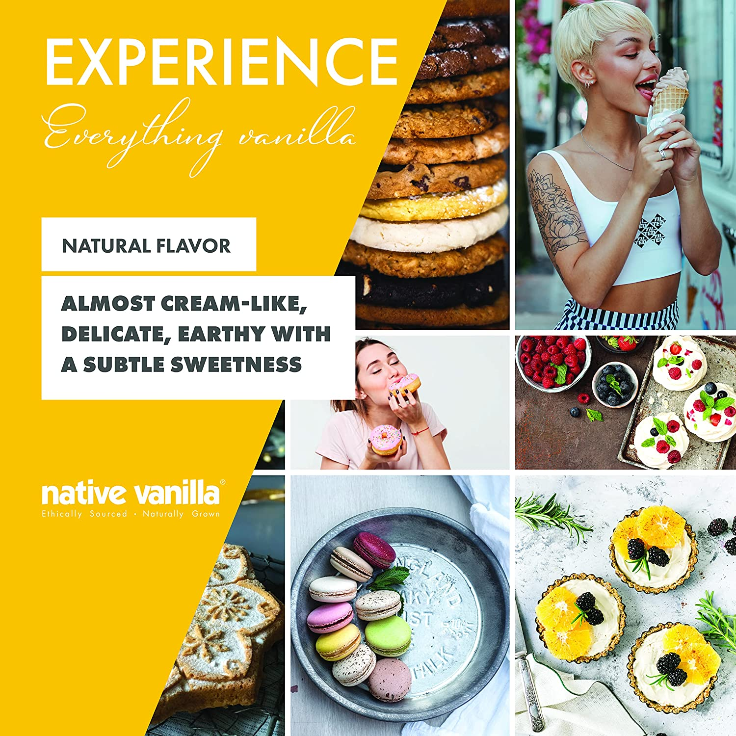 Native Vanilla Grade B Tahitian Vanilla Beans &ndash; 10 Premium Extract Whole Pods &ndash; for Chefs and Home Baking, Cooking, & Extract Making &ndash; Homemade Vanilla Extract image number 5