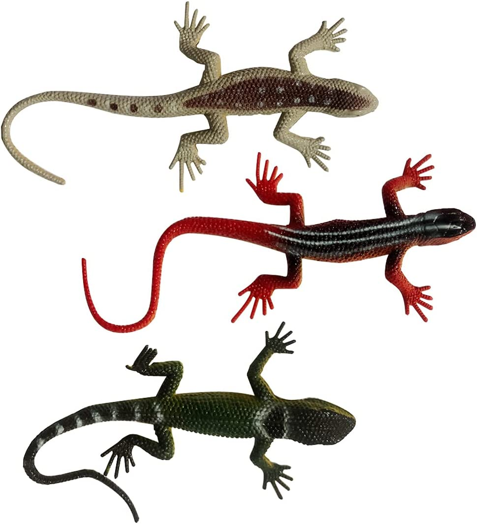 24Pcs Small Realistic Frog Lizard Insect Snake Dragonfly Ant Reptile Figure Animals for School Project Garden Toy Birthday Gift Party Supplies Home Decor Game (Classic B) image number 5