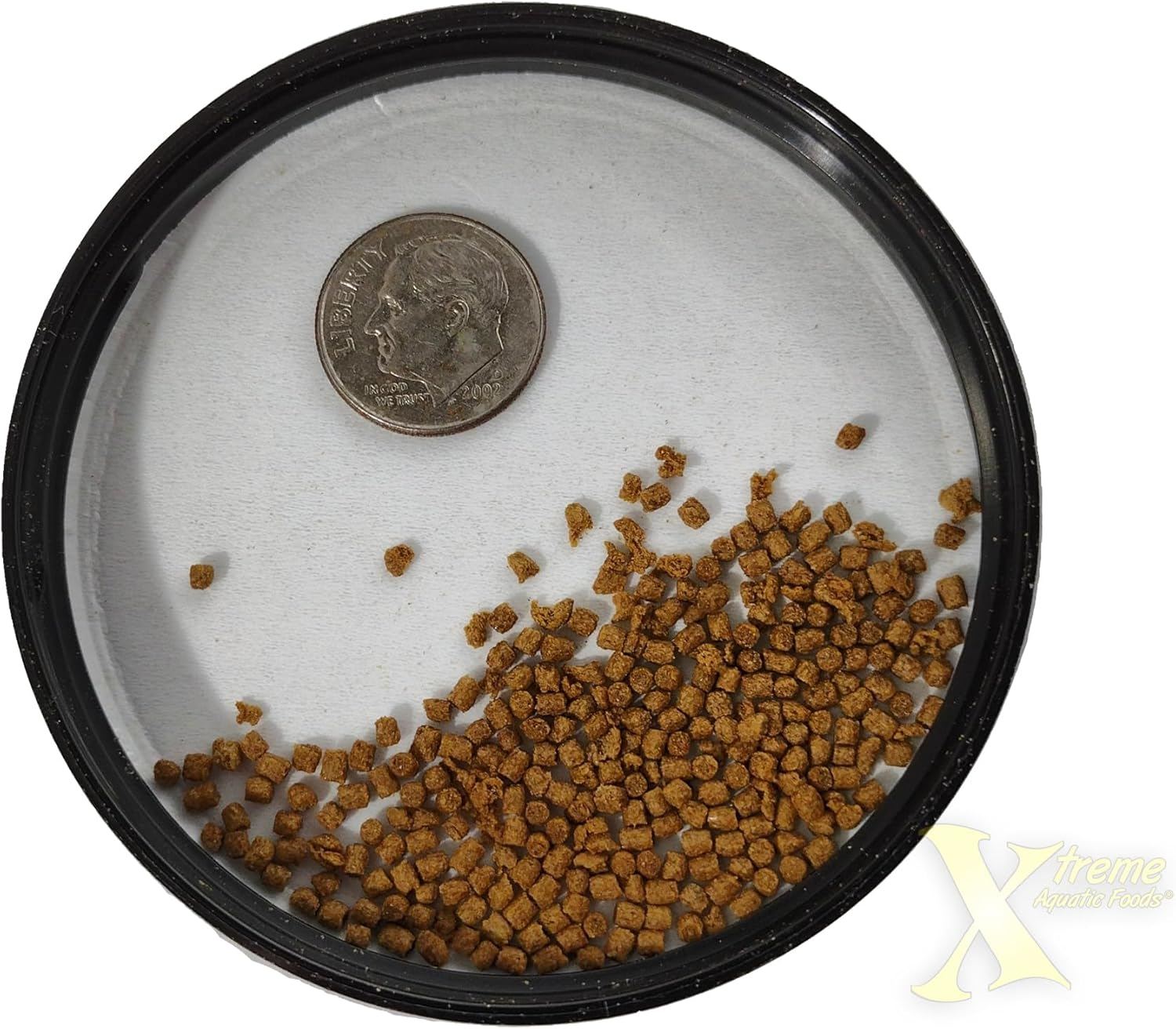Xtreme Aquatic Foods Goldfish Peewee 1.5Mm Semi-Floating Pellets Fish Food 142 Grams (5Oz) image number 1