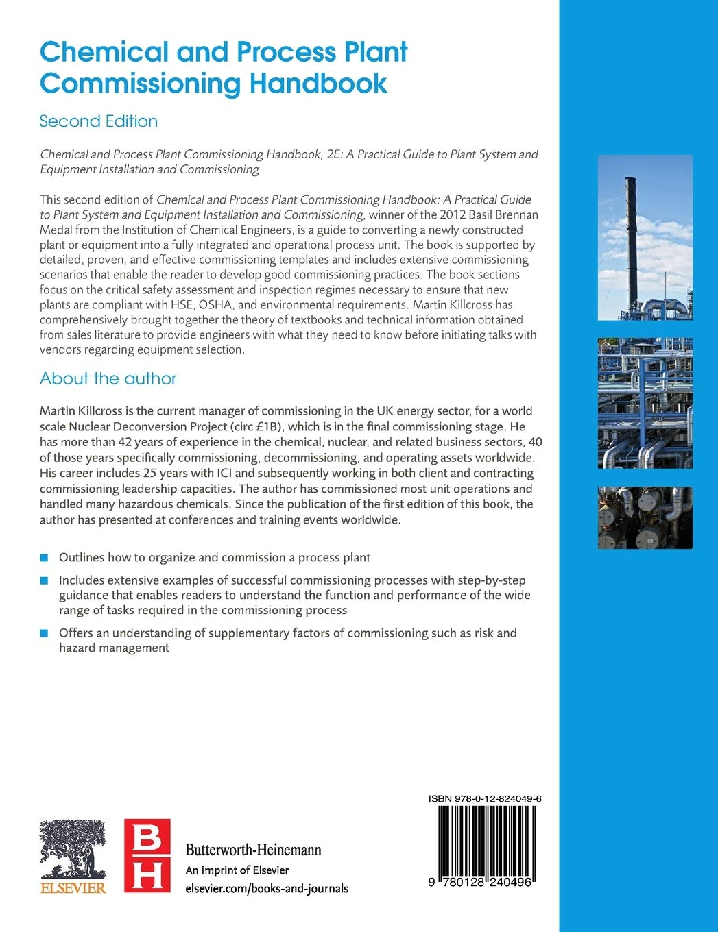 Chemical and Process Plant Commissioning Handbook: a Practical Guide to Plant System and Equipment Installation and Commissioning