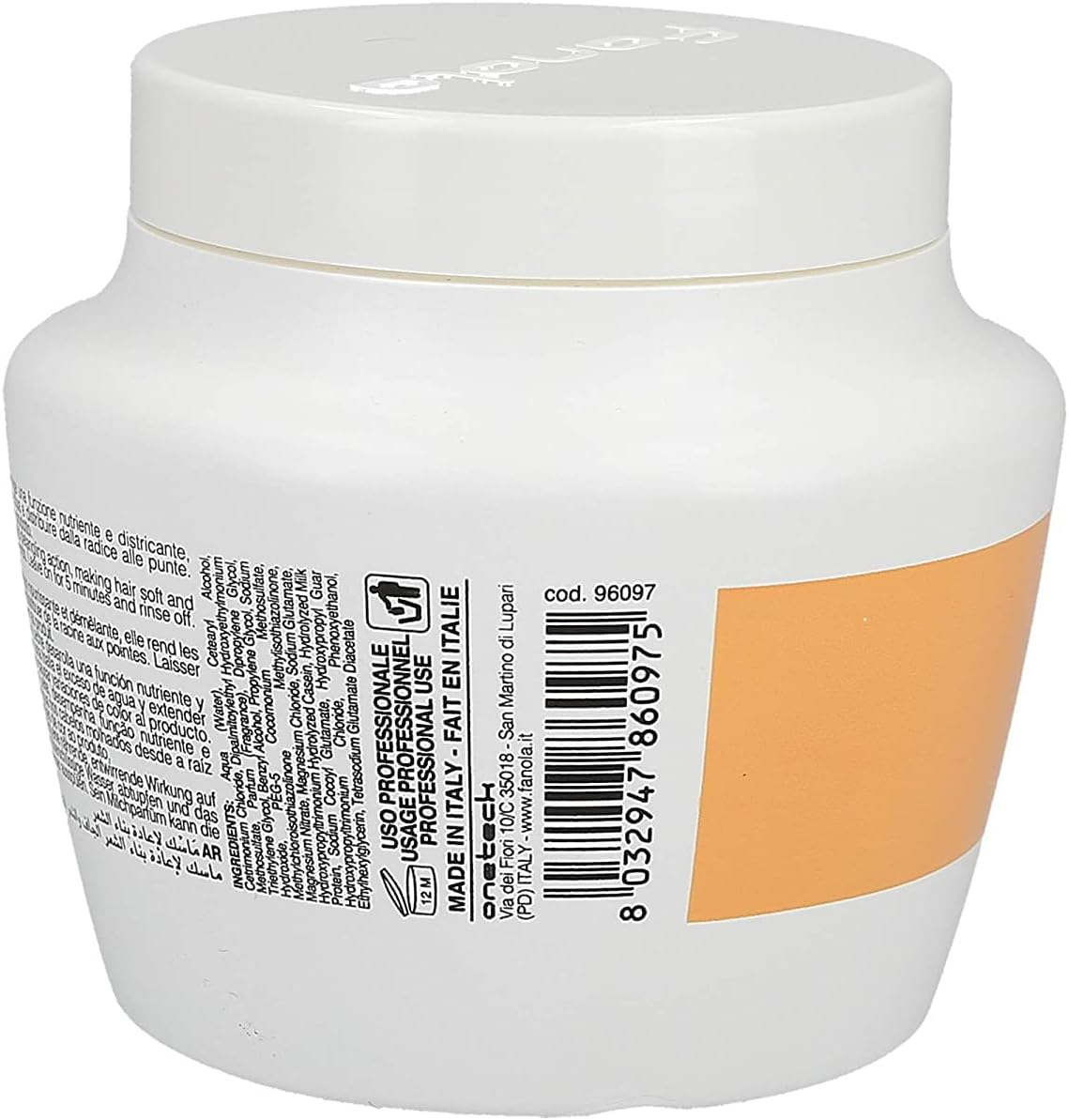 Fanola Nutri Care Restructuring Mak, 500Ml image number 2