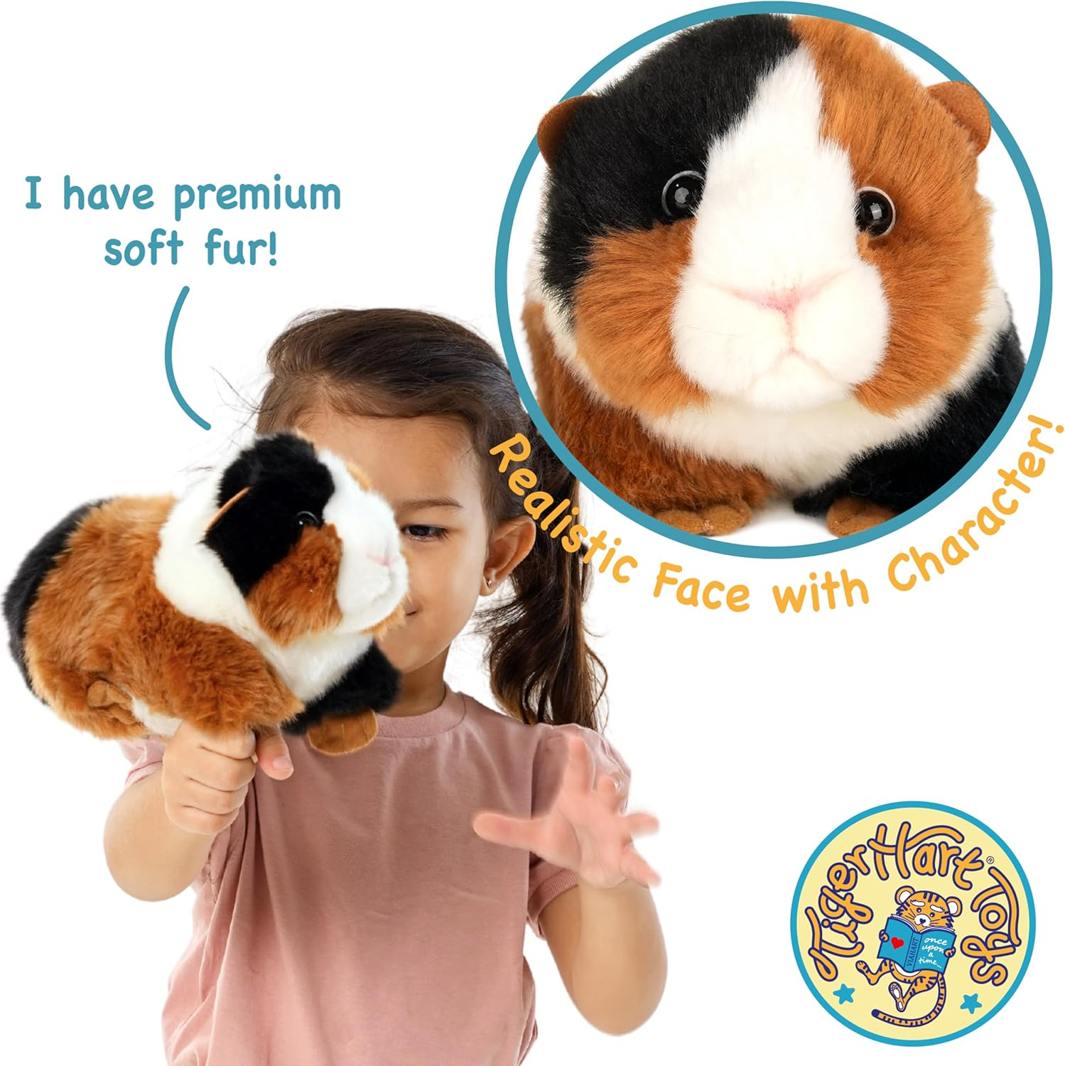 Gianni the Guinea Pig - 8 Inch Stuffed Animal Plush