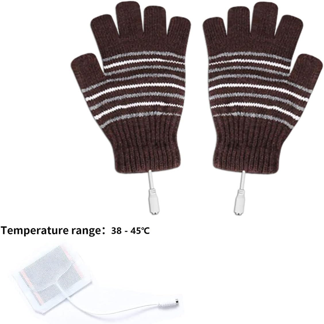 USB Beheizte Handschuhe, Beheizte Handschuhe &Uuml;ber USB, Waschbares, Unisex, F&uuml;r Radfahren, Skifahren, Wandern image number 6