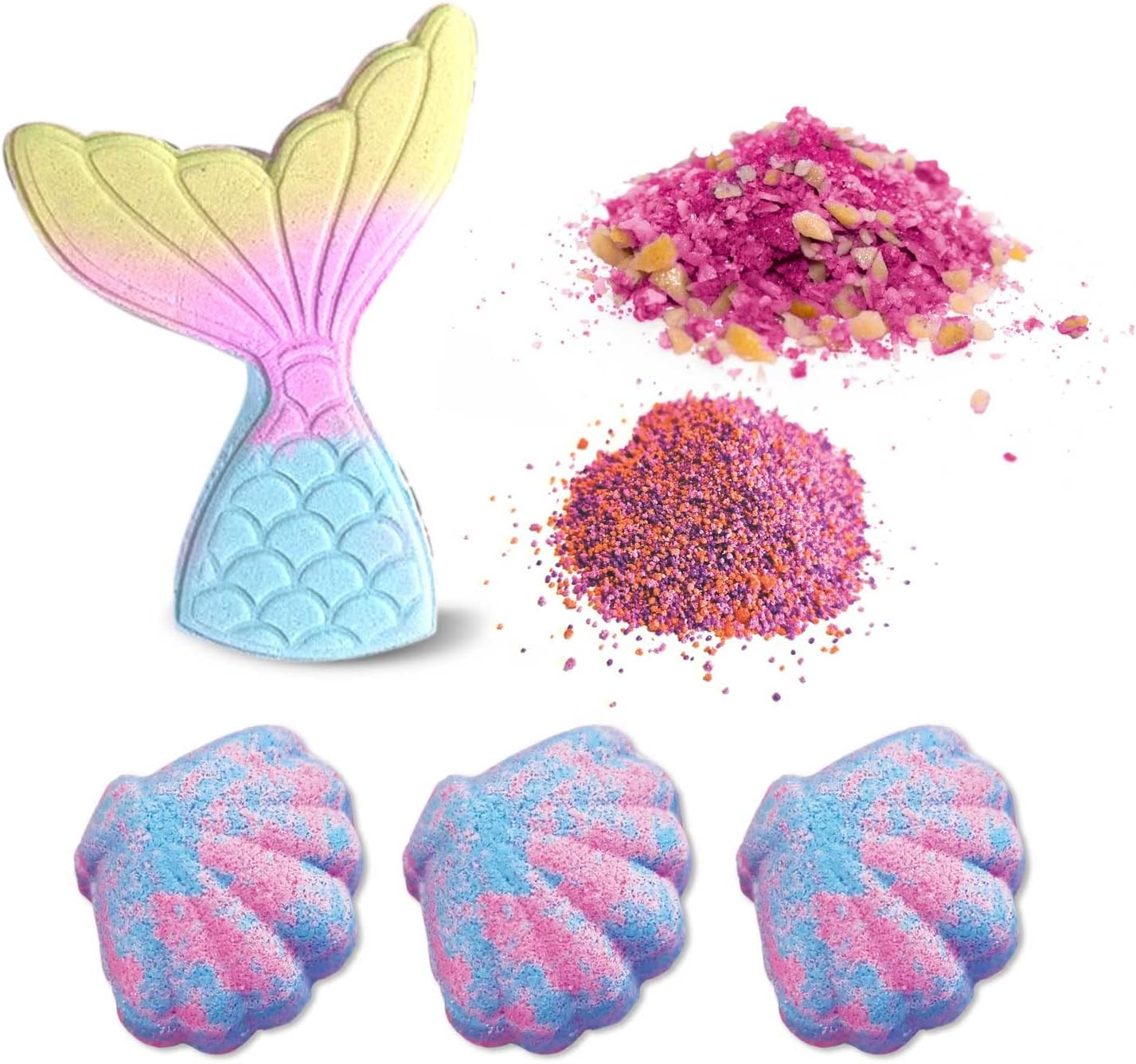 CRAZE INKEE Mermazing Bath Set Viktoriasarina Bath Additive Spring in a Puddle - Fun Bath Set with Bath Bombs, Bath Bombs & Bath Salts Viktoria and Sarina Products 38659 image number 6